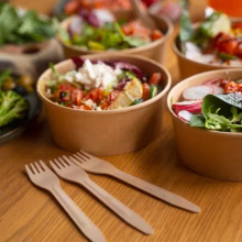 Disposable Food-salad-bowl On Global Packaging